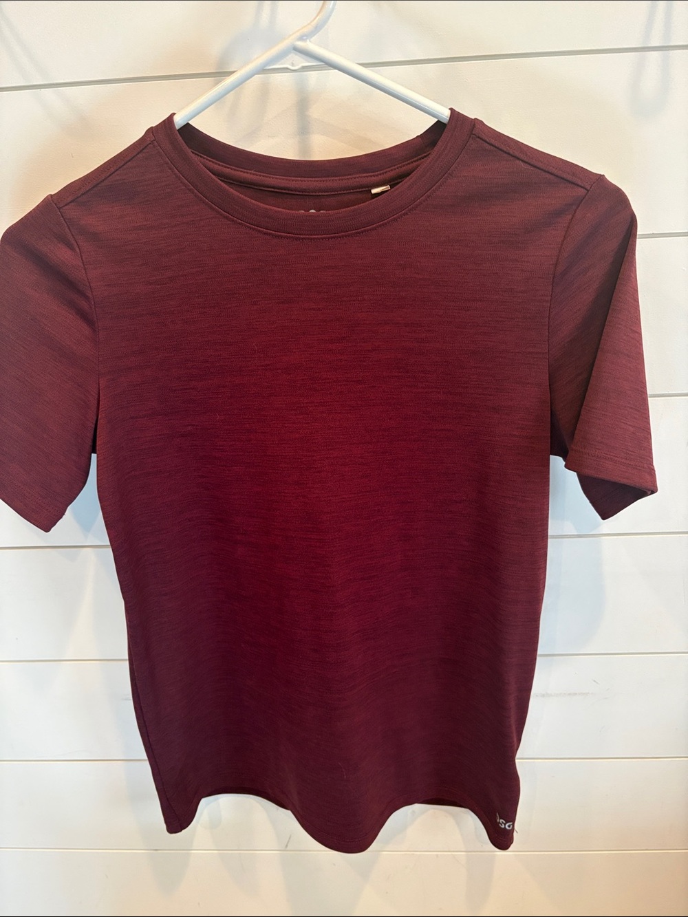 DSG Maroon Short Sleeve Crewneck Tee